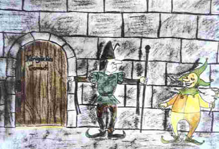 Kleiner Narr kommt zum König